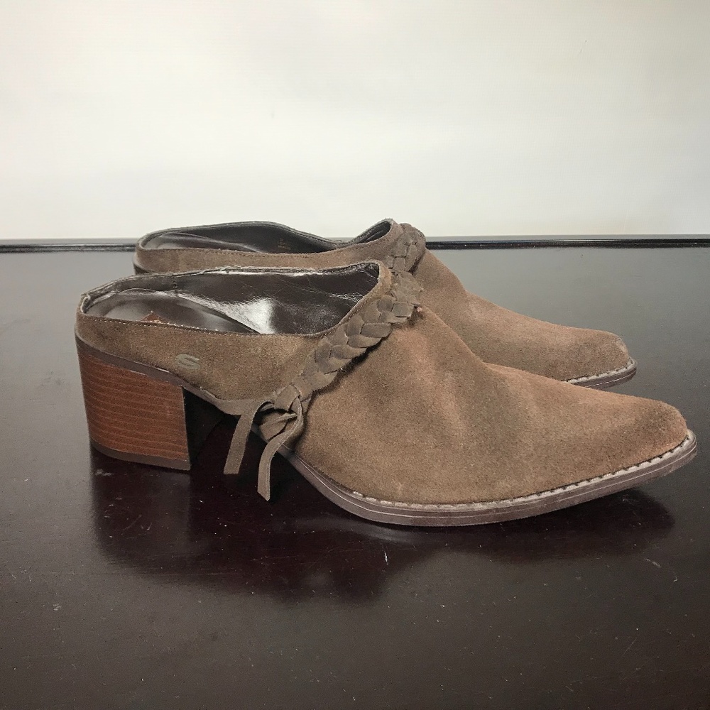 SKECHERS Somethin else brown Suede Leather Western